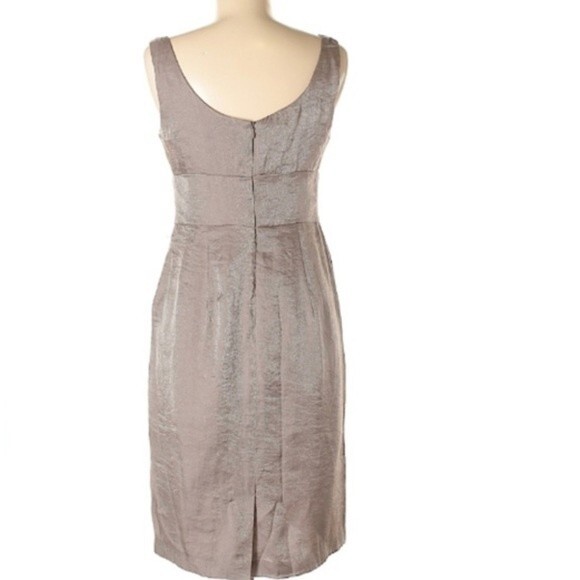 London Times shimmering champagne cocktail dress size 6 - Picture 2 of 9